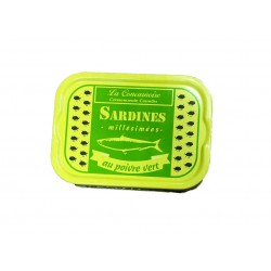 Sardines au poivre vert 115g millésimées