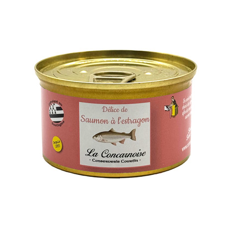 Délice de saumon à l'estragon 130 g