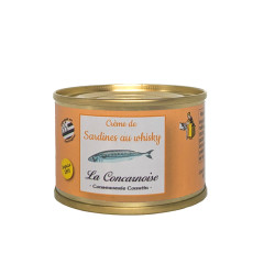 60 gr sardines and creamy whisky spread