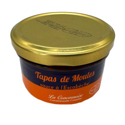 Tapas de moules à la sauce escabèche Bio - bocal150g