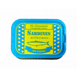 Sardines au citron 115g millésimées