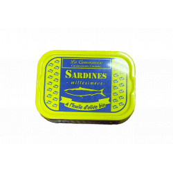 Sardines à l'huile d'olive bio 115g millésimées