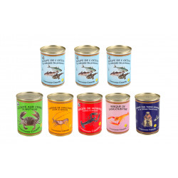 Lot 8 soupes 400G